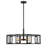 Alliona 5 - Light Dimmable Drum Chandelier
