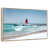 Floating Frame Natural Wood selected