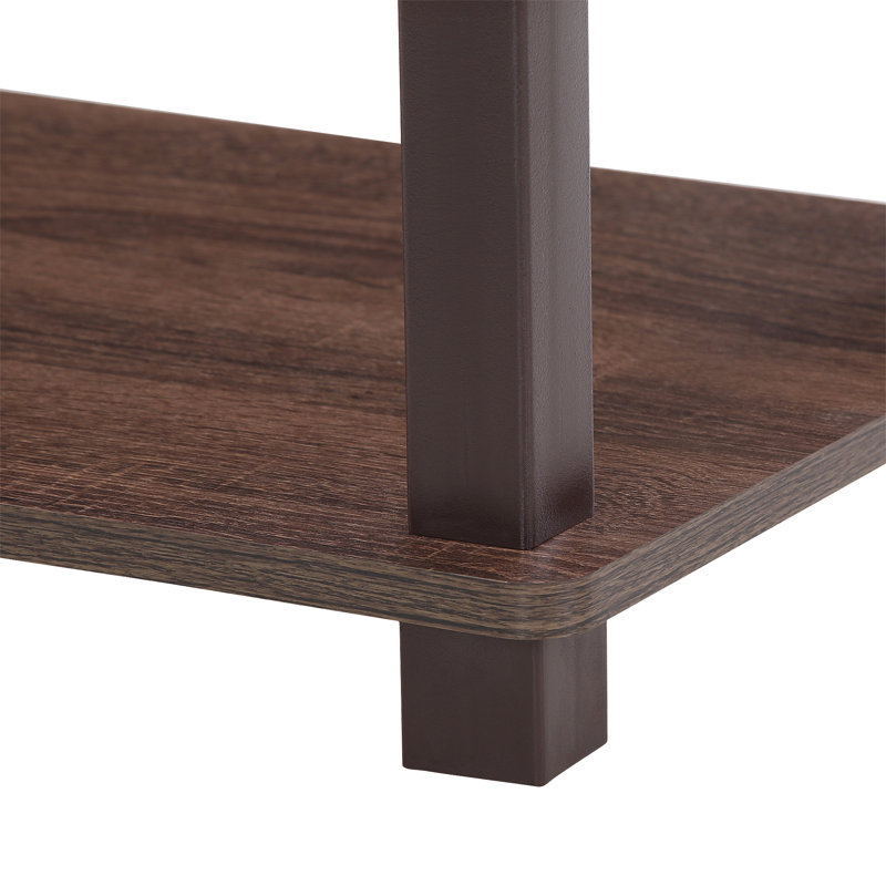 Maxine 59.9 cm W Shelving Unit, Walnut/Brown