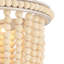 Walley 2-Light 32cm Wood Bead Semi Flush Mount Light-1334903941