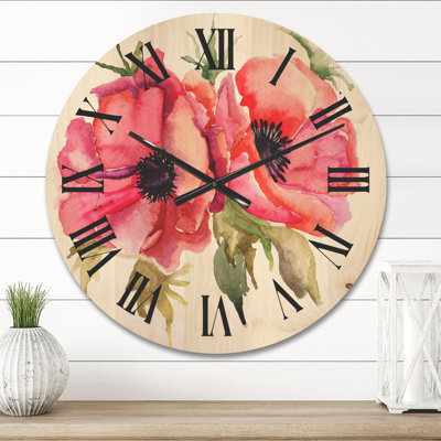 Solid Wood Wall Clock