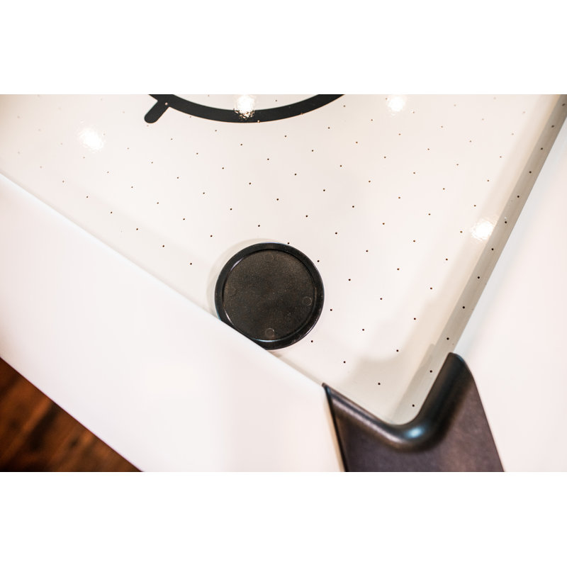 Atomic Blazer 7' Black and White Air Hockey Table