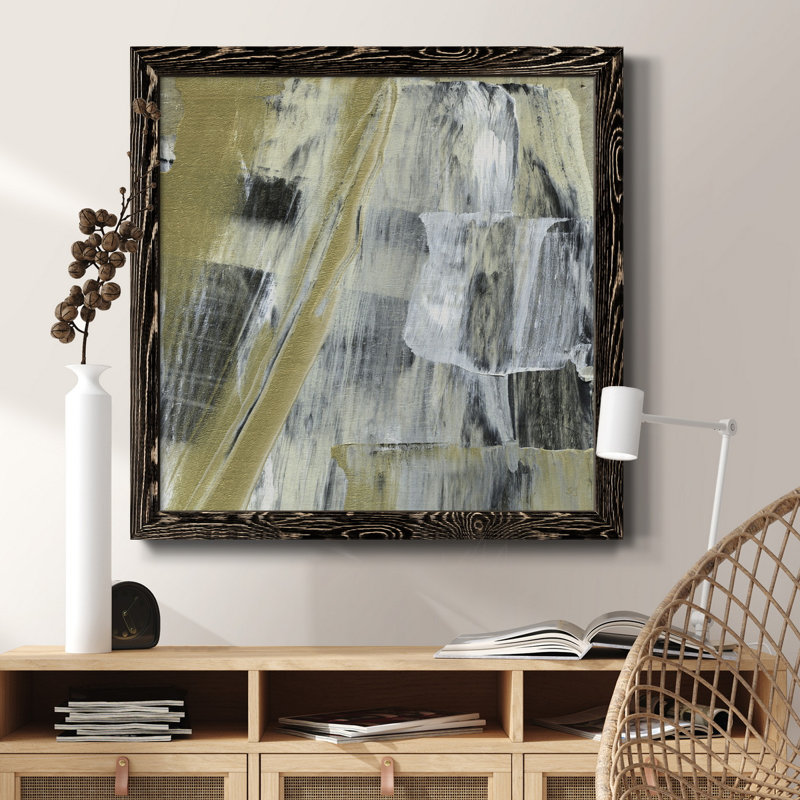 «Love Science», art textuel sur toile, H 31,5 po x l 31,5 po x P 1,5 po, Cadre noir