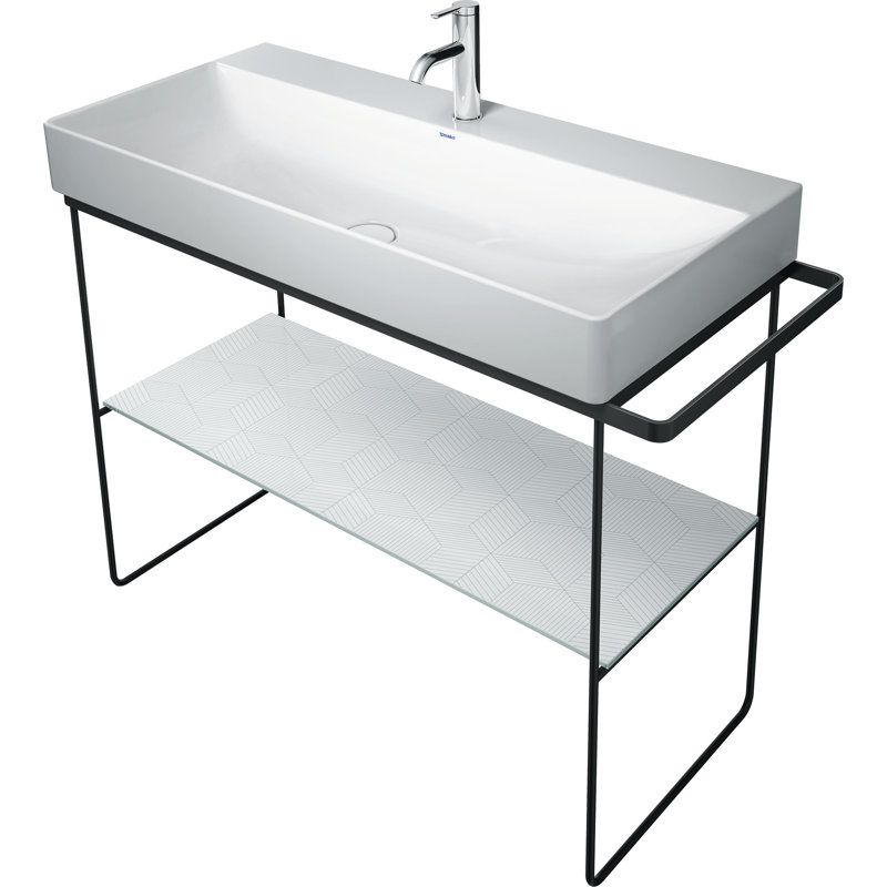 DuraSquare 41.875" Single Bathroom Vanity Base Only in Black Matte