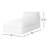 Argent Outdoor Chaise Lounge , Cushion Included-87538002