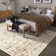 Girven Oriental Beige Area Rug