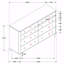 8-Drawer Dresser, Rectangular