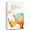 «Colorful Safari Animals B» par Jean Plout, art mural en verre acrylique-1693537279