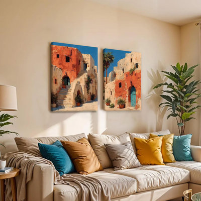 2 Piece Wrapped Canvas Print