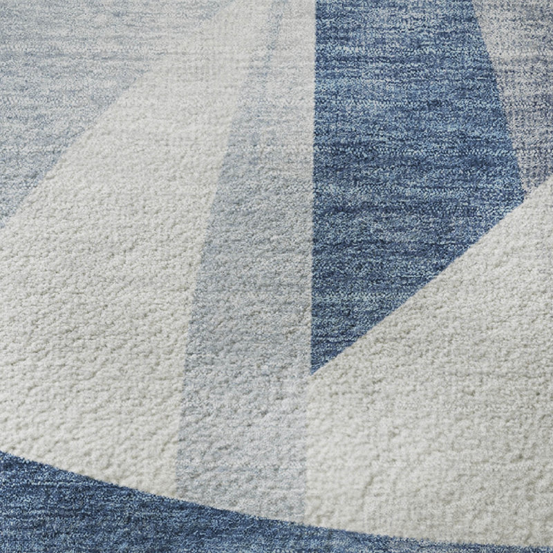 Premium Machine Washable Ashington AMF1836 Swirls Rug, Rectangle 9' x 12'