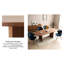 Option de salle à manger en noyer pour les petits espaces - Table de chevet Mid Century
