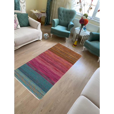 Wool Striped Rug