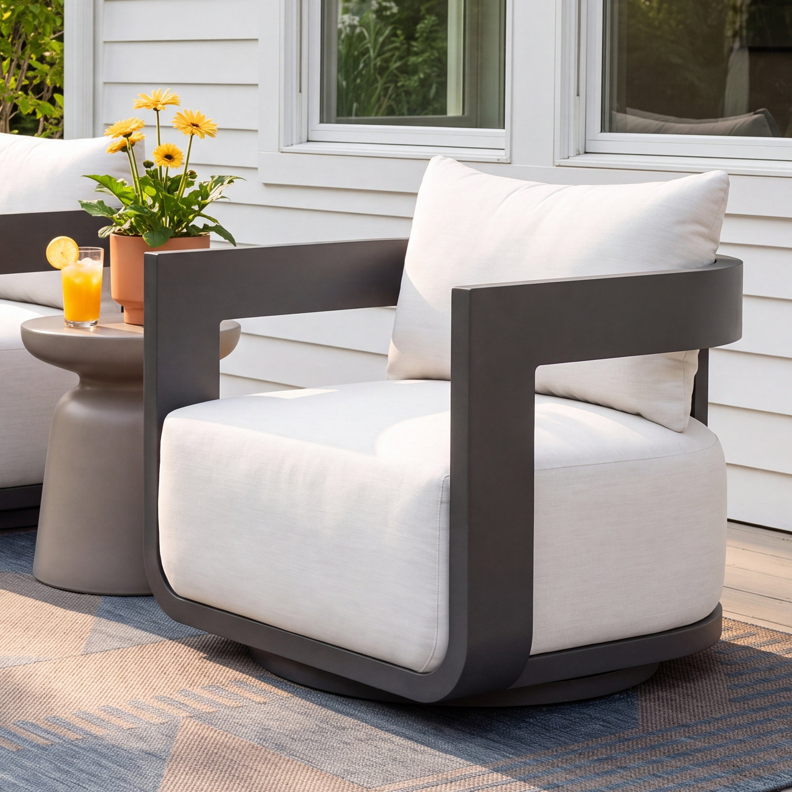 Johnny Sunbrella® Patio Lounge Chair
