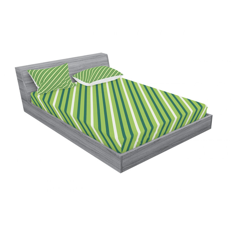 Ensemble de draps en feuille de literie st. patrick joyeuse st., Ensemble de drap pour grand lit avec drap-housse