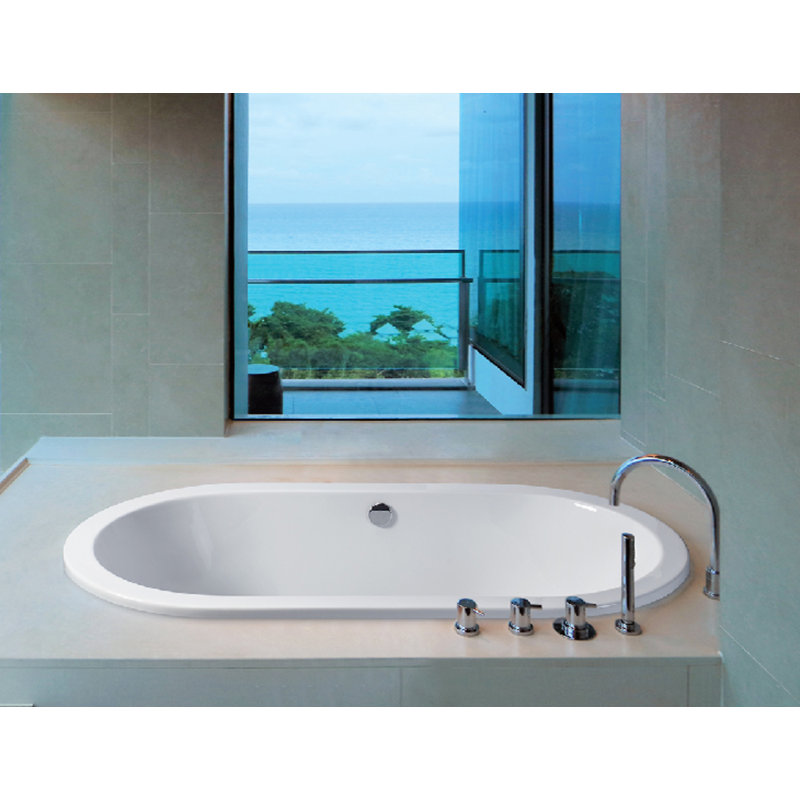 New Yorker 13 Undermount Soaker Tub - Matte, Undermount