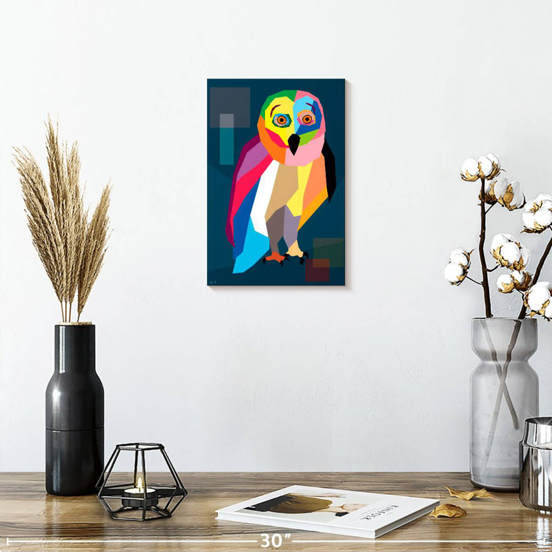 Bramp Owl Wpap, H 12 po x l 8 po