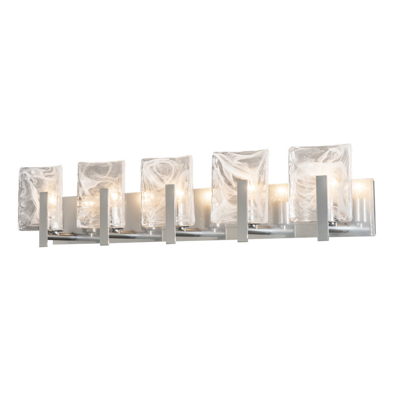 Arc 5 - Light Dimmable Bath Bar, Sterling