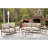 Big Creek Cove Outdoor Loveseat With Chairs And Tables Set (Set Of 5)