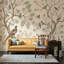 Décoration murale amovible à motif floral branches de cerisier en fleurs-778255724-778255730