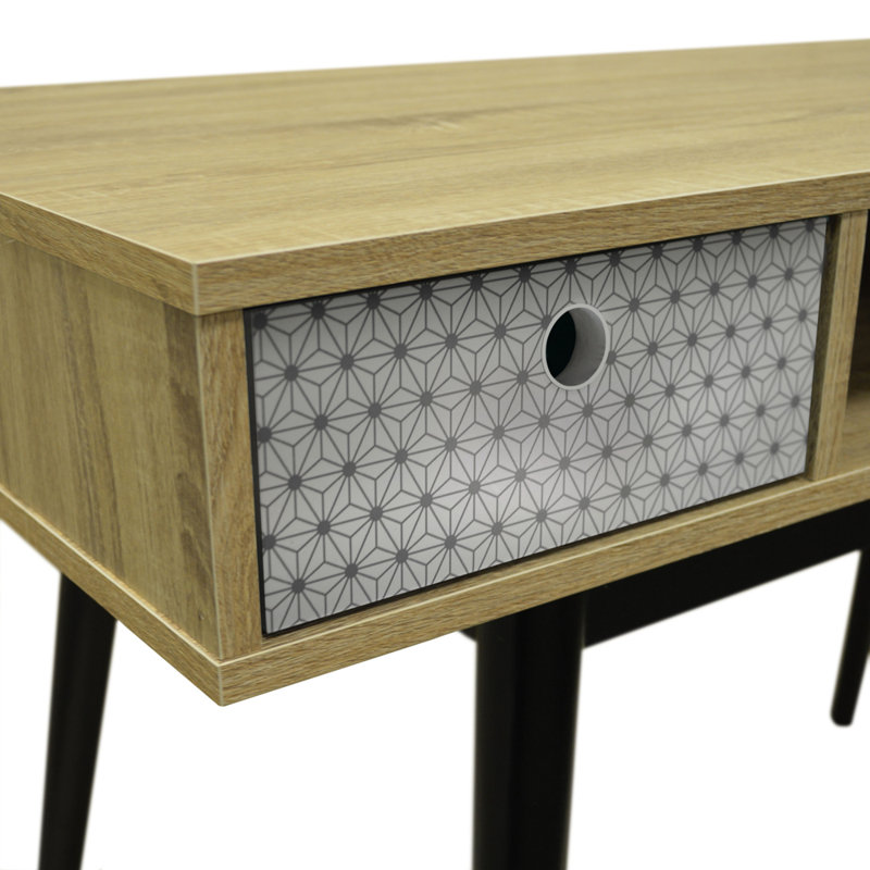 Amapola Solid Wood Base Writing Desk