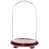 Base en placage de bois rouge