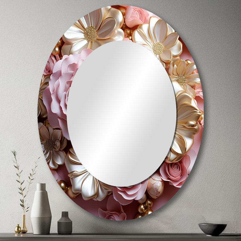 Miroir mural moderne Tender, 43" x 33"