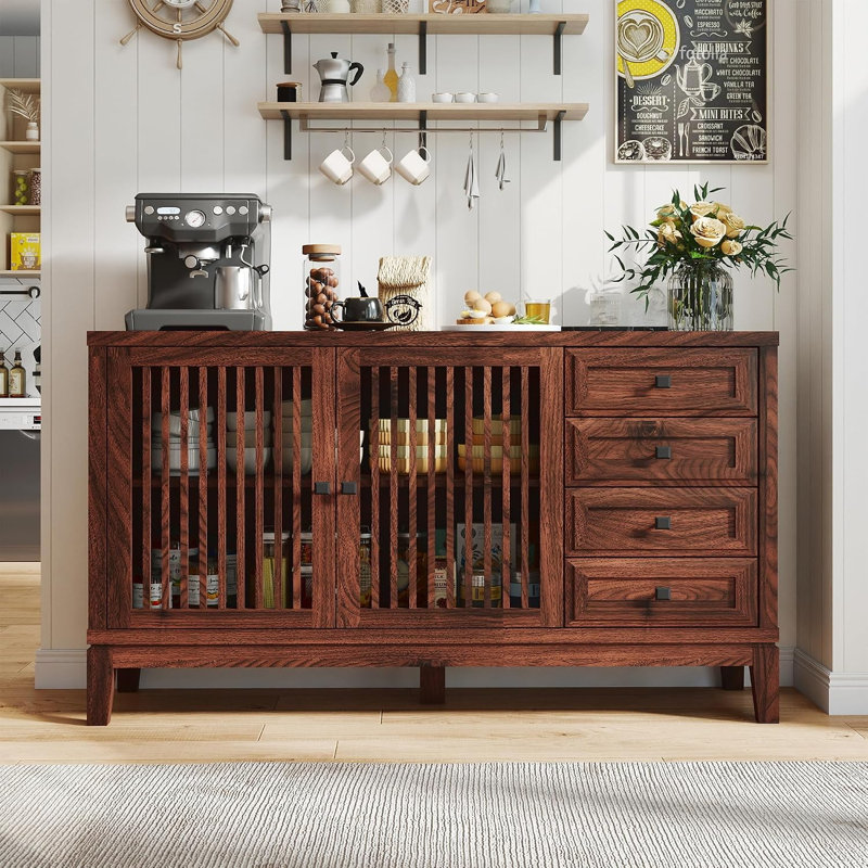 Buffet 47 "Farmhouse Buffet, Noyer