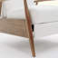 Fauteuil inclinable à accoudoirs en bois-424865032