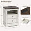 Ensemble de chambre à coucher 3 pièces comprenant une commode à 9 tiroirs, une commode à 5 tiroirs et une table de chevet-1794667895-1794690752