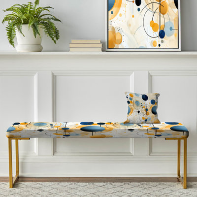 Banc rembourré Earthy - Cobalt