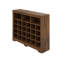 Console de rangement moderne à 24 compartiments pour chaussures - armoire à chaussures élégante avec base incurvée-1798800206