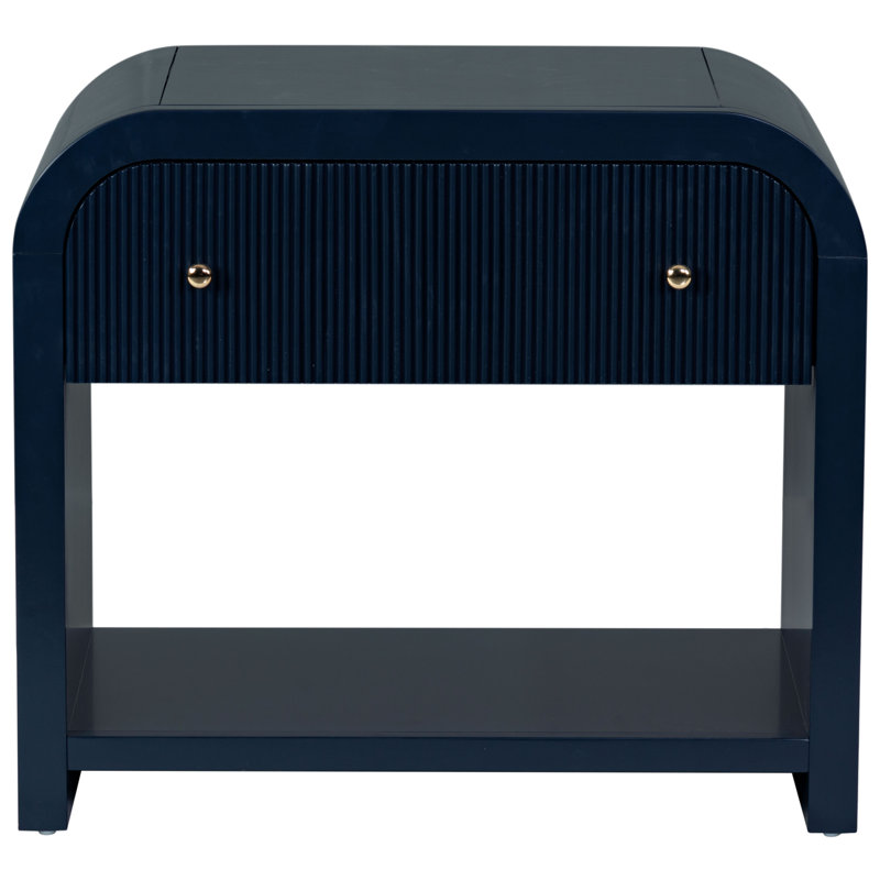 Liabella 1 - Drawer Nightstand, Navy