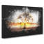 Sunlight Through The Oak Tree - Wrapped Canvas Print-56638064