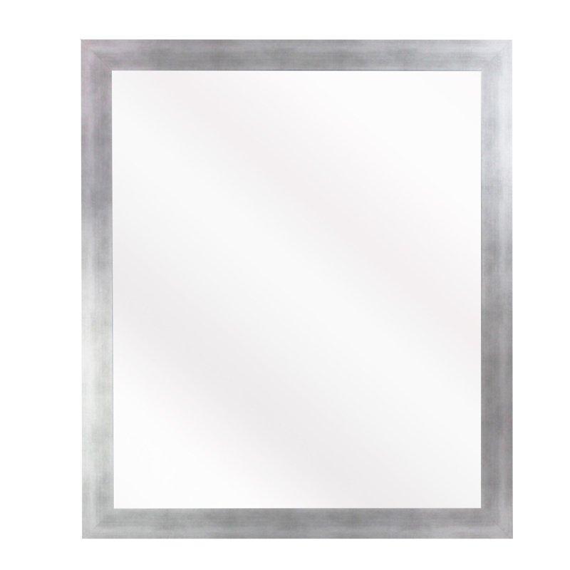 Miroir d'appoint Aidan-John, argent, H 21,5 po x l 9,5 po