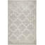 Tapis gris tissé à la machine Molly-1391749090