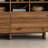 Recessed wall-mounted drawer storage cabinet