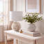Lampe de table blanche 23 po Gunnild
