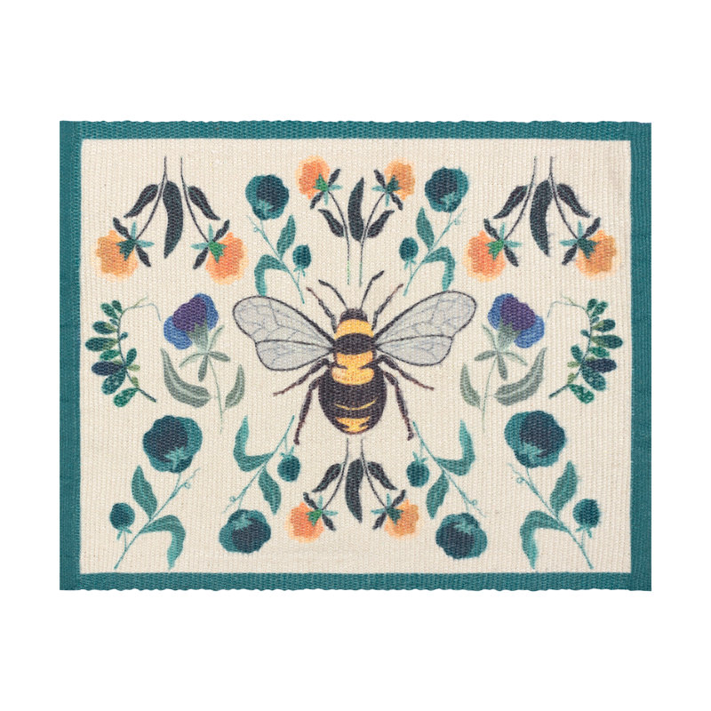 Mataram Polyester Blend Abstract Rectangle Placemat