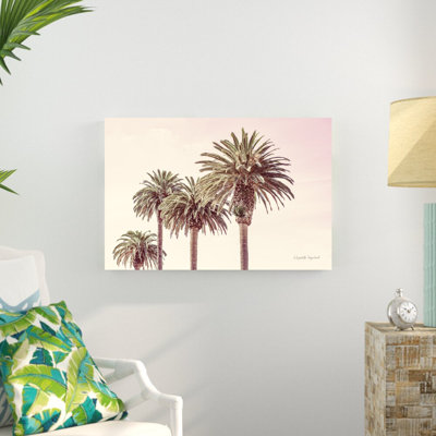 «Pastel Palms» par Elizabeth Urquhart - reproduction