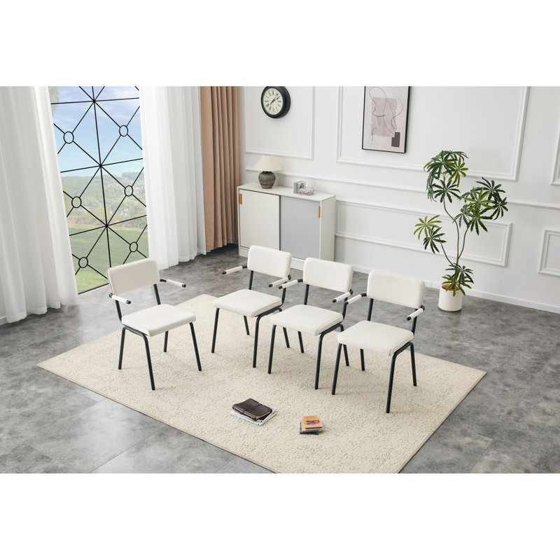 Ensemble de 4 chaises de salle à manger Modern