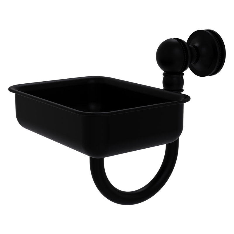 Mambo Soap Dish, Matte Black
