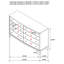 Commode 8 tiroirs Menlo