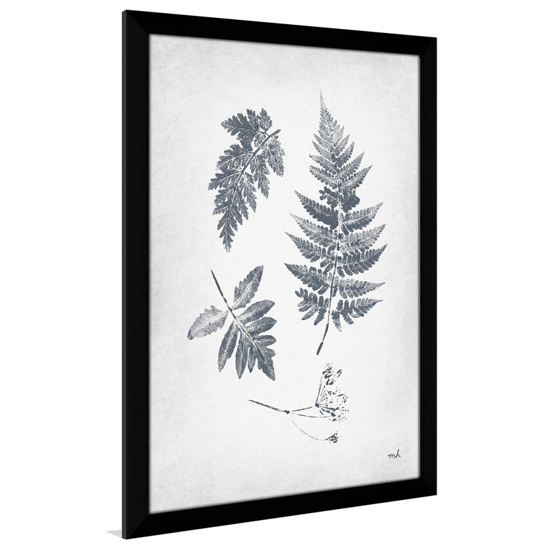 Marche dans les bois II - Peinture, L 27,5 po x H 39,5 po, Cadre noir