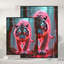 Single Picture Frame LED Illuminated Wall Art Wall Art on Glass / Aluminium-126533753