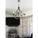 Lustre géométrique unique à 5 lumières Sherwood