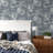 Eames Blue Forest Friends Wallpaper