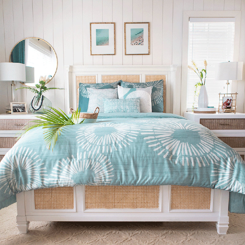 ʻOpihi Hawaiian Duvet Cover, King