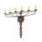 Almonte Steel Candle Wall Light