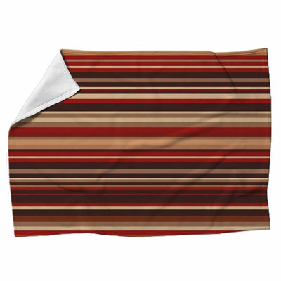 Machine Printed Throw Blanket