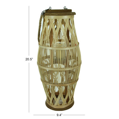 20.5'' H Wood Lantern